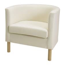 Кресло полукруглое белое (экокожа)