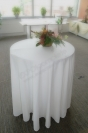 Скатерть круглая на коктельный стол (высота 105-120 см)